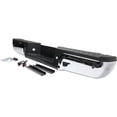 thumbnail image 2 of Step Bumper Compatible with FORD F-SERIES SUPER DUTY P/U 2013-2016 ASSEMBLY Chrome Face/Black Pad All Cab Types with ROS Holes, 2 of 5