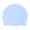 54# Sky Blue, variant on Silicone Swim Cap for Women & Men, Vibrant Lightweight Swimming, Non-Slip, Easy Wear, Removal, Protects Hair Gray