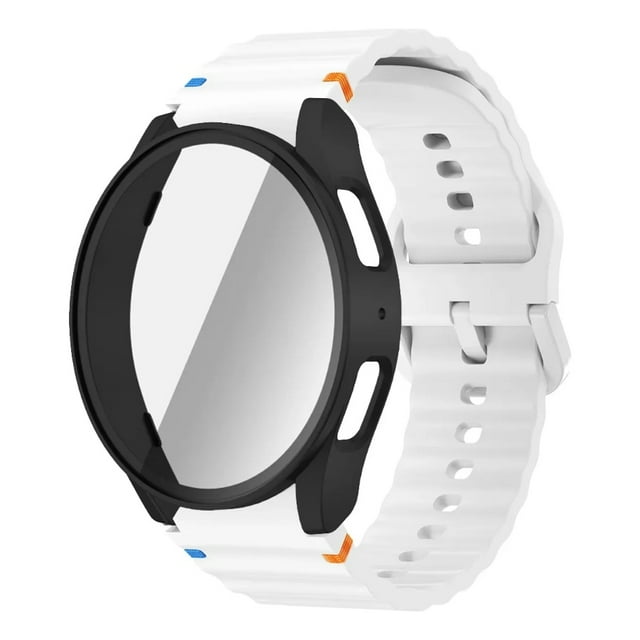 Correa Sport TPU para Galaxy Watch 7/6/5, con Case de Vidrio Templado