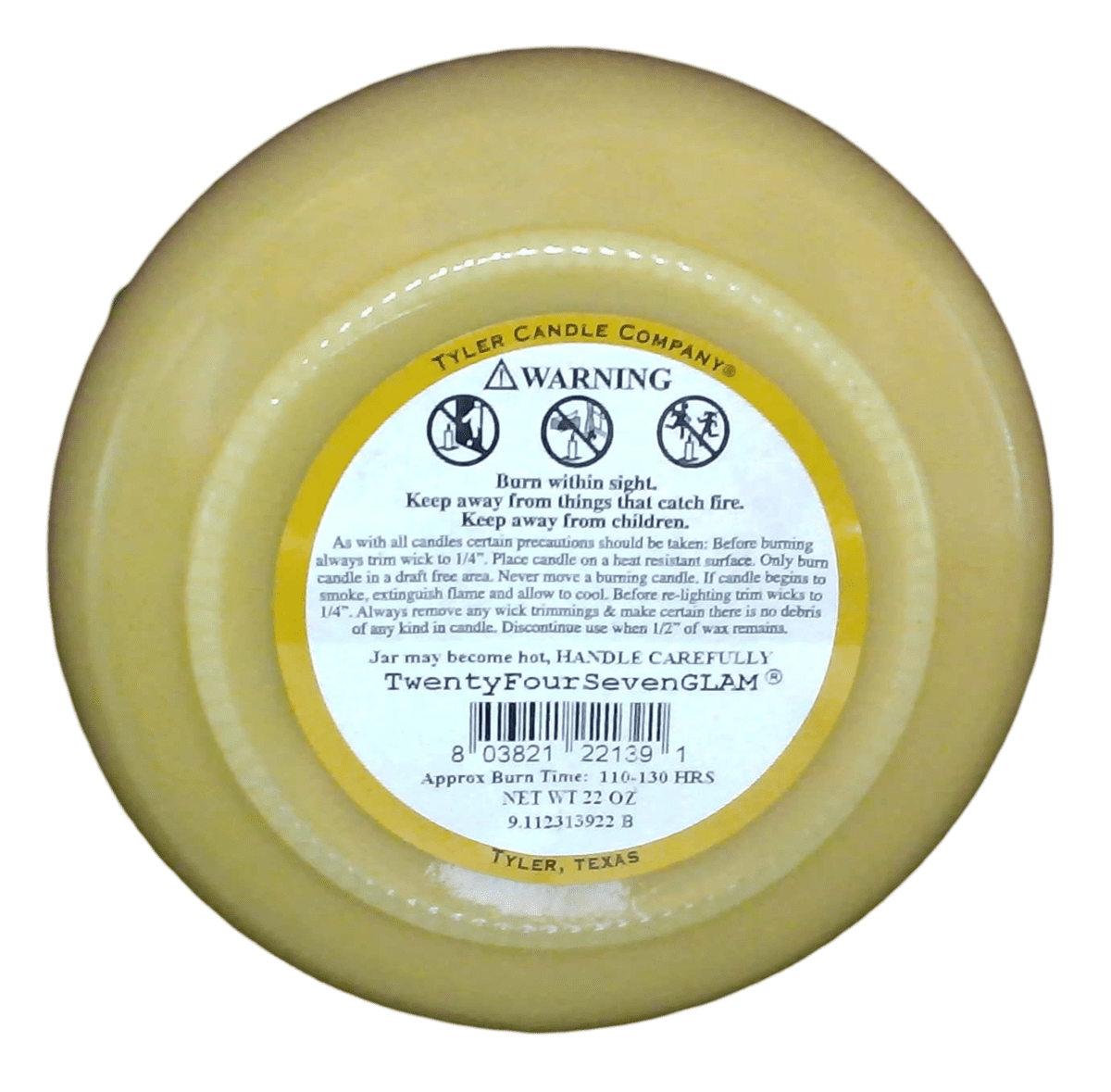 Tyler Candle Company - TwentyFourSevenGlam - 22oz jar candle