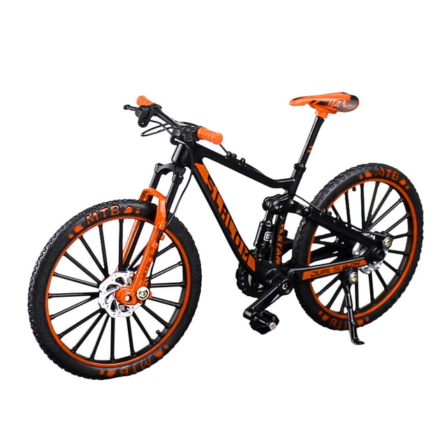 IROINID Mini Alloy Racing Bicycle Toy Mini Mountain Bike For Vehicle Home Decoration