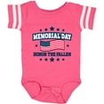 thumbnail image 3 of Inktastic Memorial Day Honor The Fallen with American Flag Boys or Girls Baby Bodysuit, 3 of 5