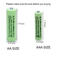 thumbnail image 7 of AAA Rechargeable Batteries (20 Pack) 600mAh Pre-Charged 1.2V Long-Lasting Ni-MH Triple aaa Batteries, 7 of 7
