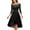 Black, variant on OSOLU Solid Color Women Elegant Neck Floral Lace Formal Wedding Dress Boho Sundress Dresses For Women 2025 Elegant Classy