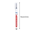 thumbnail image 2 of WNFJR Hole Marker Pen for Woodworking and Tile Installation - Quick-Drying Oily Marker with Ruler - Great for Furniture Decoration & Metal Processing Industries(Black), 2 of 4