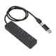 thumbnail image 2 of Hub USB C 4 en 1 Plug and Play Hub USB 3.0 de 4 puertos con interruptores individuales para tableta y teléfono móvil, 2 of 5