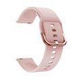 thumbnail image 1 of Replaceable Silicone Watch Strap 20mm Buckle Watch Strap Watch Band Compatible with Galaxy Watch Active2 Pink, 1 of 7