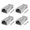 four, variant on 3 Auto Electrical Plugs Connector Set Vehicle Wiring Harness Adapter for Fog Dome Map Light Circuit Extension