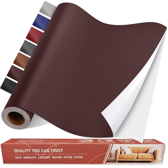 Kit de parches de reparación de piel Yikda de 80 cm x 40 cm para muebles