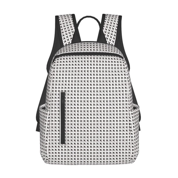 Disketp Airplane Mochila Ligera e Impermeable, Mochila de Día Resistente para Viajes, Senderismo y Uso Diario para Hombre y Mujer