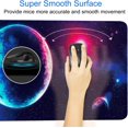 thumbnail image 3 of Gaming Mouse Pad, 31.5x15.7x0.12 inch Large Extended Computer Keyboard Mouse Mat, Water Resist Non-Slip Mousepad Rubber Base Long XXL Gaming Mouse Pad for Work & Gaming, Office & Home, Space, 3 of 6