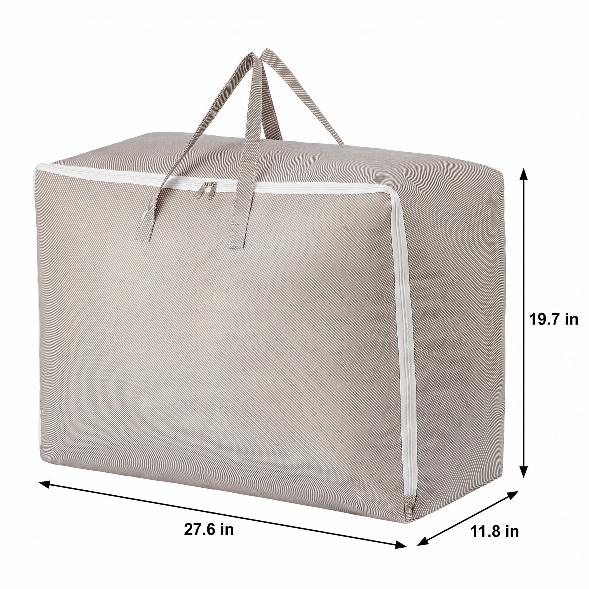 Unique Bargains Clothes Storage Bag for Organizing Closet Purple 27.6"x11.8"x19.7"