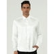 thumbnail image 2 of Camisas de vestir ajustadas de manga larga con cuello de punta de satén para XXL, 2 of 6