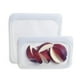 thumbnail image 1 of Bolsas de almacenamiento de alimentos Stasher Premium Silicone, paquete de 2 unidades, transparentes, 1 of 9