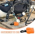 thumbnail image 3 of LOLIPPYY Diving Mouthpiece Guard Cover PVC Orange Saltwater Corrosion Resistance 1Set For Recreational Divers, 3 of 8