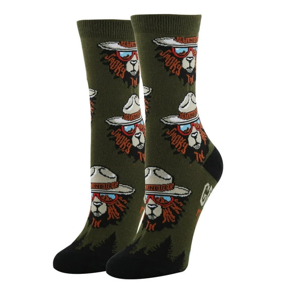 OoohYeah Women’s Funny City Themed Crew Socks, Crazy Novelty Cotton Dress Socks, Gatlinburg