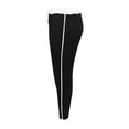 thumbnail image 4 of Felirenzacia Women's Active Long Leggings, Striped Atheletic 4 Way Stretch Drawstring Elastic Waist Skinny Yoga Pants, White,S, 4 of 8