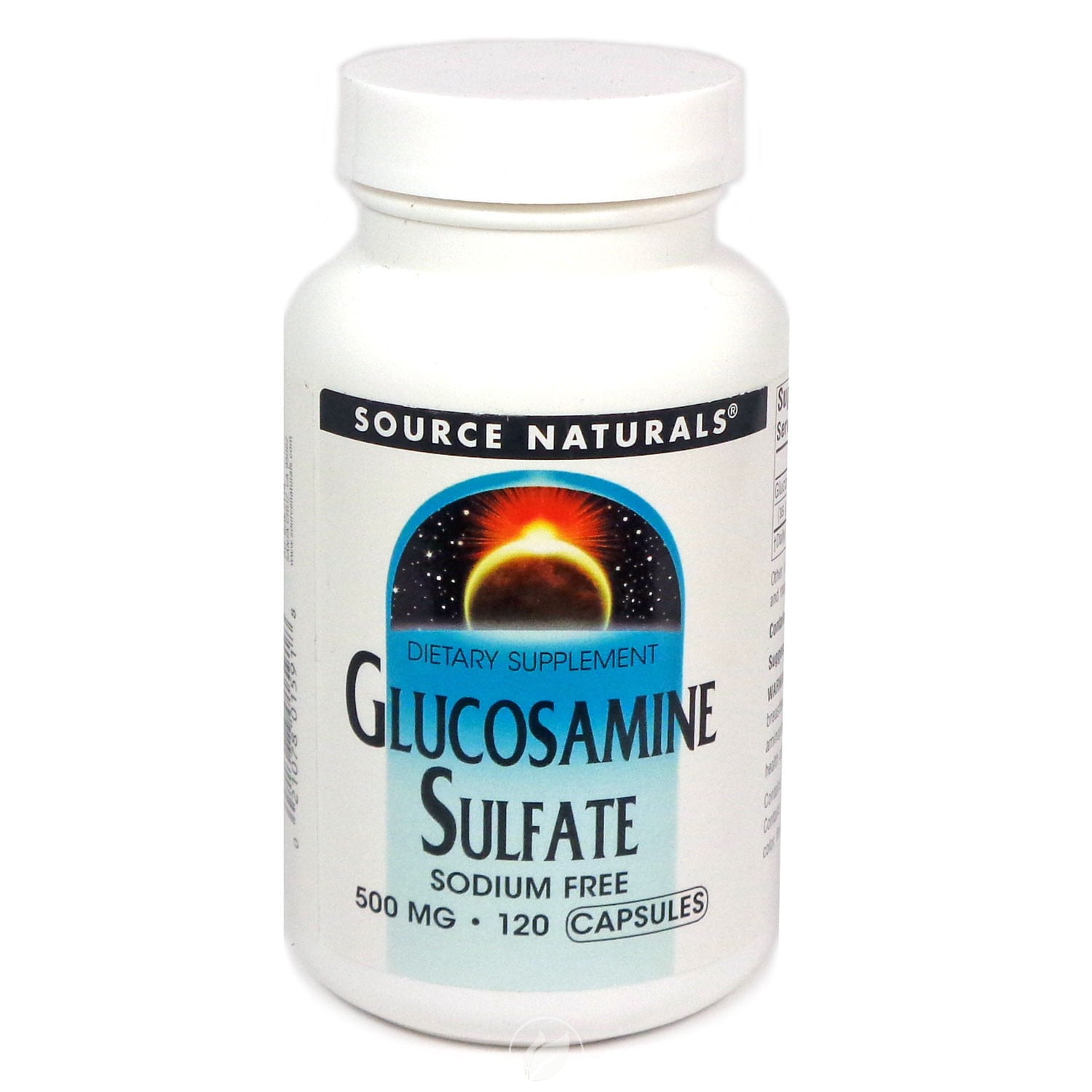 Source Naturals Glucosamine Sulfate 500mg 120 TAB