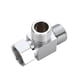 thumbnail image 1 of Desviador De Válvula De Tres Vías, Adaptador En T G1/2 Pulgadas Para Grifo De Baño, Grifo De Agua, Brazo De Ducha Montado Advancent HA025023-02, 1 of 7