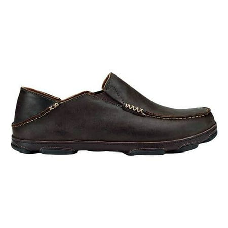 OluKai Moloa Slip-On in Dark Wood/Dark Java at Nordstrom, Size 10