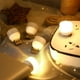 thumbnail image 4 of 12 luces nocturnas enchufables usb,mini luces nocturnas redondas, luces nocturnas portátiles, luces de protección ocular suaves, adecuadas para dormitorios,pasillos,cocinas,10 luces cálidas,2 blancas, 4 of 7