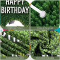 thumbnail image 4 of Green Turf Banner Soccer Ball Football Party Backdrop 3D White Letters Natural Style Sports Theme Background for Soccer Birthday Party Kids Sports Party Outdoor Party Decoration, 4 of 9