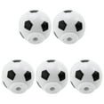thumbnail image 2 of KAKOWELY 5 pomos con forma de balón de fútbol para habitación infantil, tiradores anticolisión para armario., 2 of 4