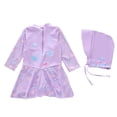 thumbnail image 6 of Shadoumai Girls' Swimsuit Dress Style Swimsuit Long Sleeved Swimsuit For Babies And Girls (2 12 Years), 6 of 7