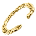 thumbnail image 2 of Pompeii Men's Figaro Link 14k Gold (94gram) or Platinum (151gram) 12.5mm Bracelet 8.5" (,), 2 of 4