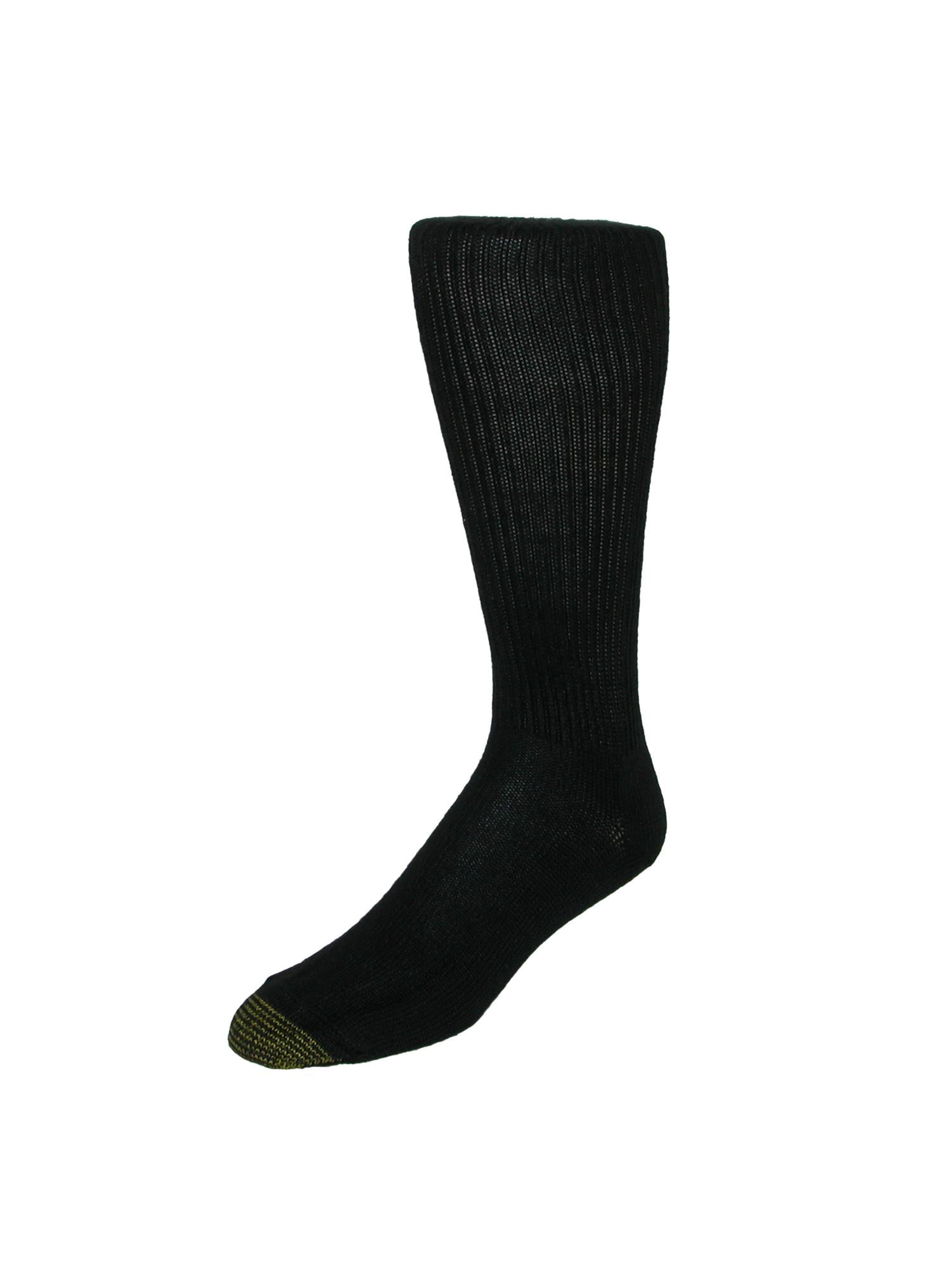 Gold Toe Men's Fluffies Crew Socks, 3 Pack