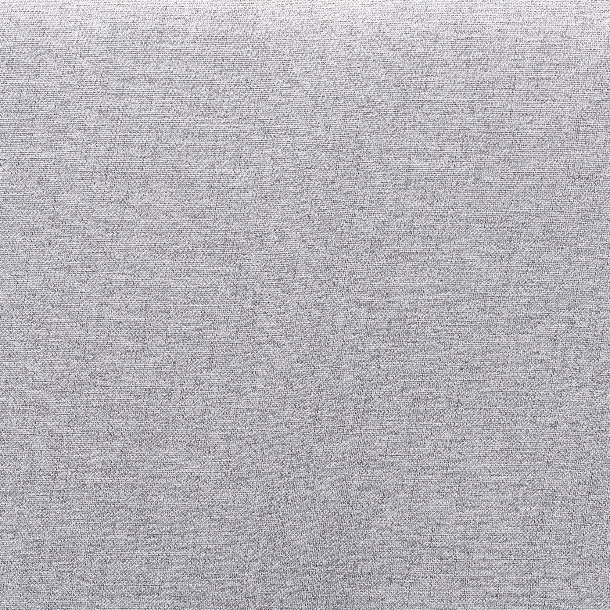 Baxton Studio Linn Mid-Century Modern Light Grey Fabric Upholstered and Walnut Brown Finished Wood Twin Size Platform Bed