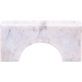 thumbnail image 4 of Meridian Furniture Cambre White Marble Decorative Object, 4 of 7
