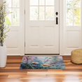 thumbnail image 6 of 32x20 Inch Doormat Indoor Entrance Mat Entrance Welcome Mat Outdoor Mats for Front Door Abstract Wildflowers, 6 of 8