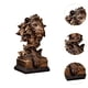 thumbnail image 3 of Escultura de león, estatua de león, figura decorativa de escritorio de resina creativa, modelo Animal para dormitorio, oficina, gabinete, estantería,, 3 of 5
