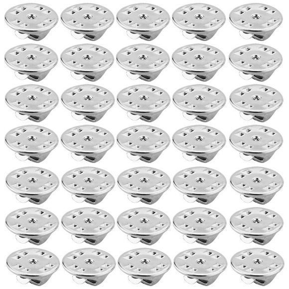 LEEYNEER 150 Pcs Pin Backings Bar Badge Brooch Supply Replacement Parts Copper