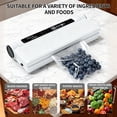 thumbnail image 6 of GMOX 75 kPa Vacuum Sealer Machine with 20 Bags | Compact Food Sealer for Kitchen Storage & Meal Prep | External Vacuum System, 6 of 7