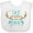 AA-White, variant on Inktastic Life is Better at the Cabin, Deer Antlers, Camping Boys or Girls Baby Bib