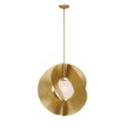 thumbnail image 7 of Minka Lavery 3951-855 Gloria 24" Wide Pendant - Dark Bronze / Legacy Brass, 7 of 7