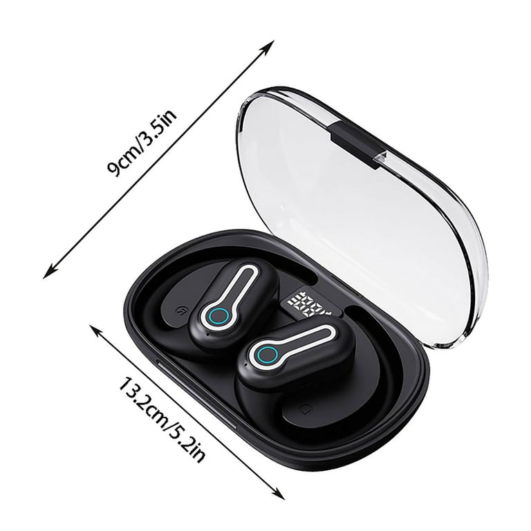 Inpods12 Listening Device through Walls Replacement Earbuds Loudest Headphones Headphones for Teams Meetings Earbuds in Watch Headphones with Microphone Wireless Earbuds for Phone Calls Small Earbuds ...