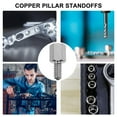thumbnail image 4 of OUNONA 100Set Copper Nut Screw For Motherboard Standoff Solutions, 4 of 5