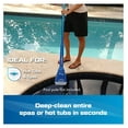thumbnail image 2 of Aqua Broom Cordless Pool Vacuum - Spa, Hot Tub & Small Pool Cleaner - Lightweight Handheld Vacuum for Sand, Silt & Dirt - Battery Powered - Water Tech, 2 of 9