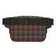thumbnail image 3 of Balery Rainbow Houndstooth Mochila Cinturón para Mujeres y Hombres, Bolsa de Cintura Impermeable de Doble Capa con Correa, 3 of 9