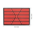 thumbnail image 2 of unbranded Parche Reparador Para Alfombra De De En Rojo Con Función Antideslizante Y Uso, 2 of 6