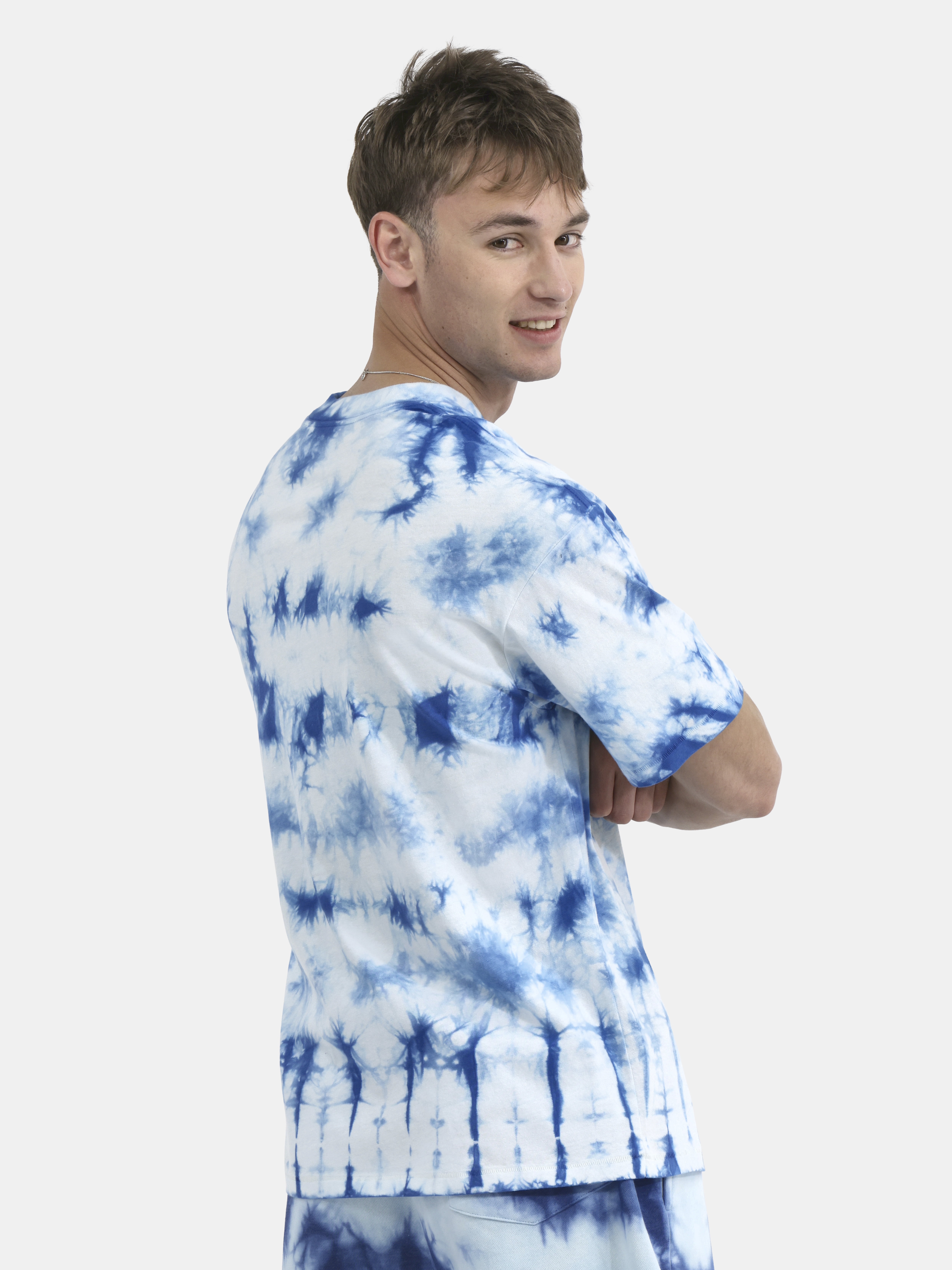 No Boundaries All Gender Oversized Pride Tie Dye Tee Shirt, Men's Sizes XS-5XL