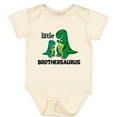 thumbnail image 3 of Inktastic Little Brothersaurus Boys Baby Bodysuit, 3 of 5
