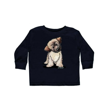 

Inktastic Soft Coated Wheaten Gift Toddler Boy or Toddler Girl Long Sleeve T-Shirt