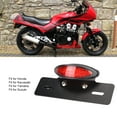 thumbnail image 4 of License Plate Lamp Motorcycle Led Light Motorcycle Oval Retro LED Rear Brake Tail Light License Plate Lamp Fit For Honda Red Cover ANGGREK Descripción de la referencia, 4 of 5