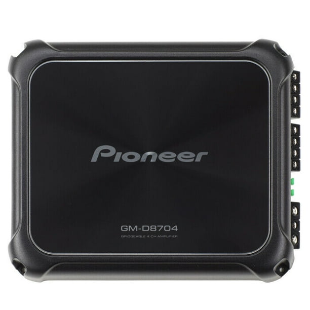 Pioneer GMD8704 Class FD 4Channel 1200w Max Power Bridgeable Car