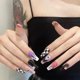 thumbnail image 1 of Sanrio-dibujo animado de Hellokitty con armadura de dopamina, lindo Kawaii, manicura mediana y larga, Anime, se puede usar varias veces, uñas falsas, 1 of 4