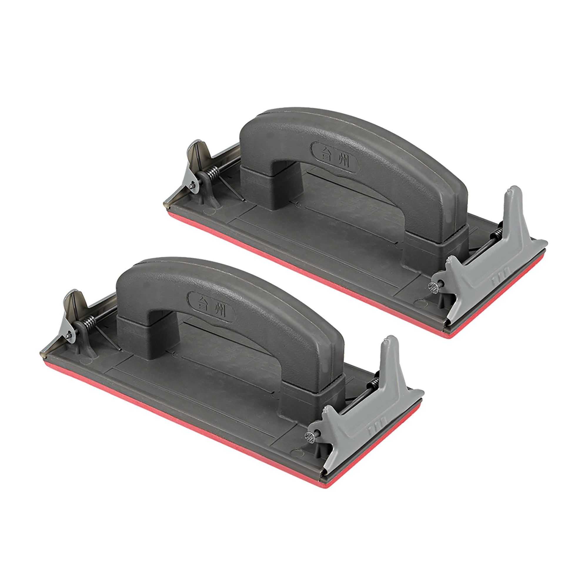 Hand Sander with Handle Hand Sanding Block Manual Sandpaper Holder for Wood, Drywall, Metal